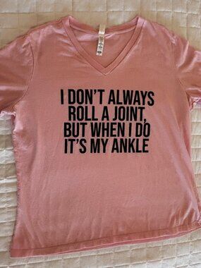 Funny V Neck T-Shirt
